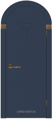 Арочная дверь Тюльпан ДГ