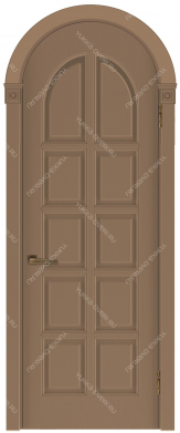 Арочная дверь Квадро-10 глухая, "Круг"